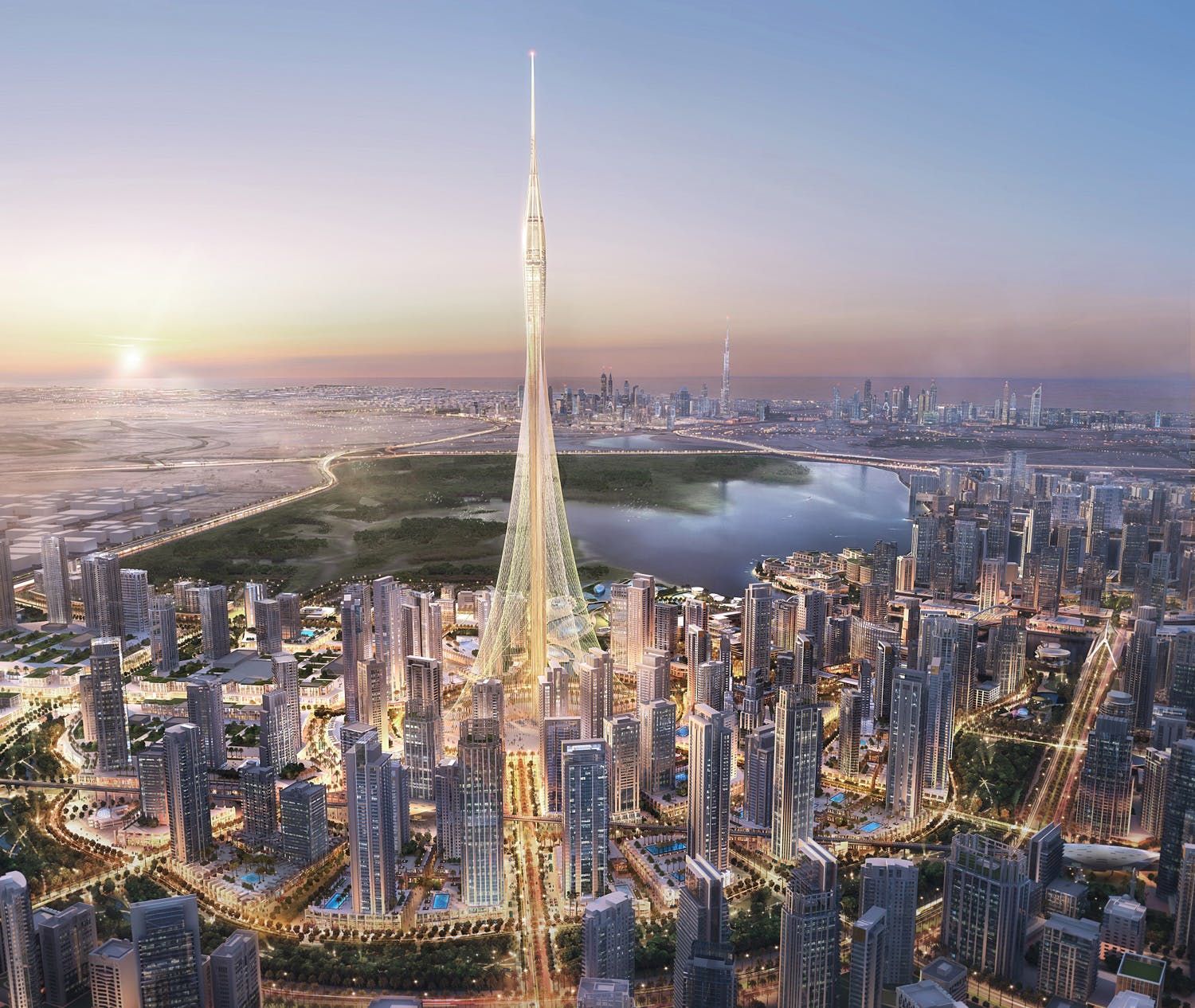 Dubaï Creek Tower La plus grande du monde